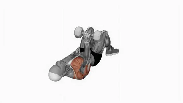 Dumbbell Single Arm Floor Press (4)