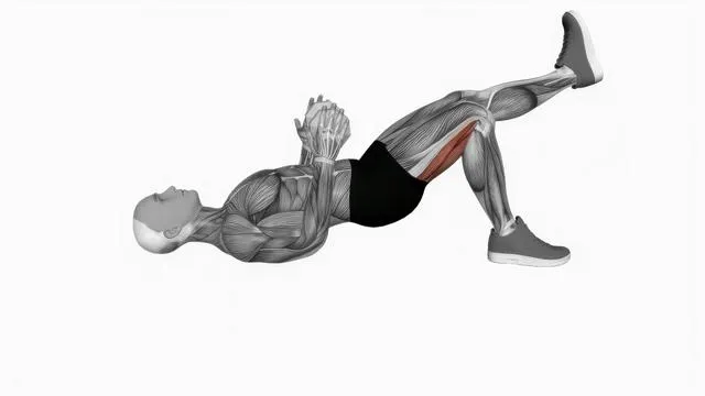 Dumbbell Single Leg Glute Bridge (2)