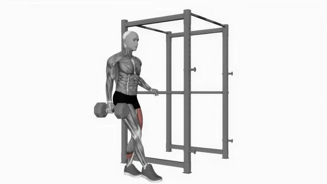 Dumbbell Single Leg Squat (3)