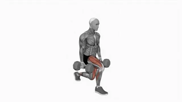 Dumbbell Split Squat (2)