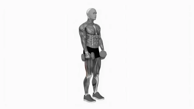 Dumbbell Straight Leg Deadlift (2)