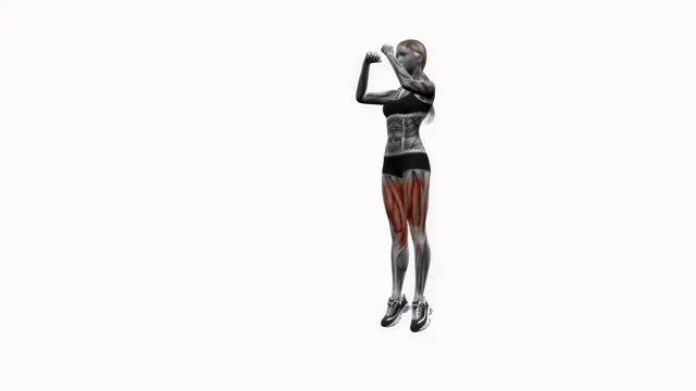 Jump squats bodyweight (2)