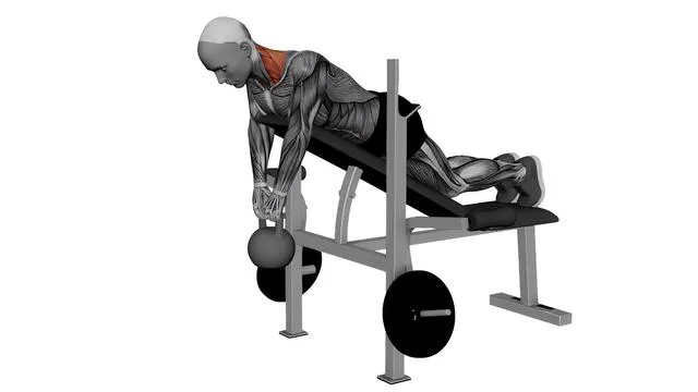 Kettlebell Incline Shrug (2)