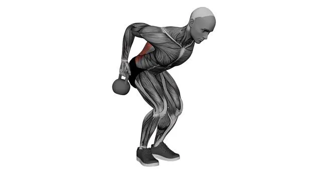 Kettlebell Row (2)