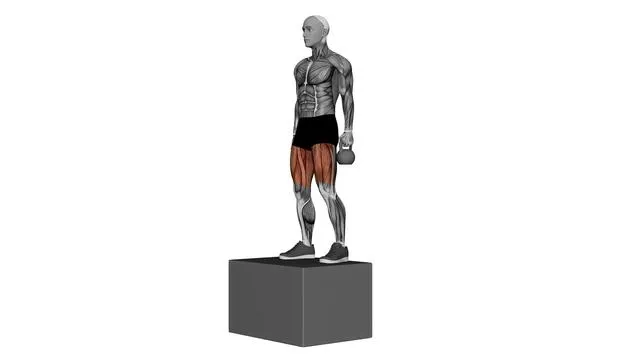 Kettlebell Step Up (2)