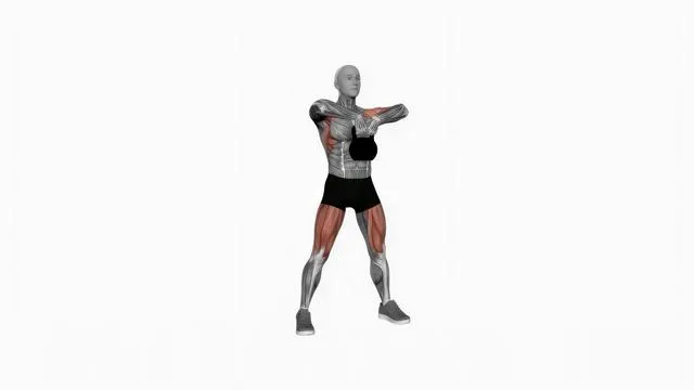 Kettlebell sumo deadlift (4)
