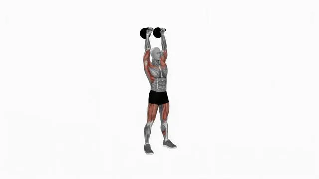 Kettlebell thruster (2)