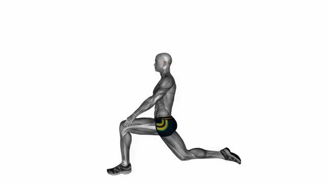 Kneeling hip flexor stretch (2)