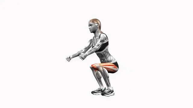 Kneeling squat jumps bodyweight (2)