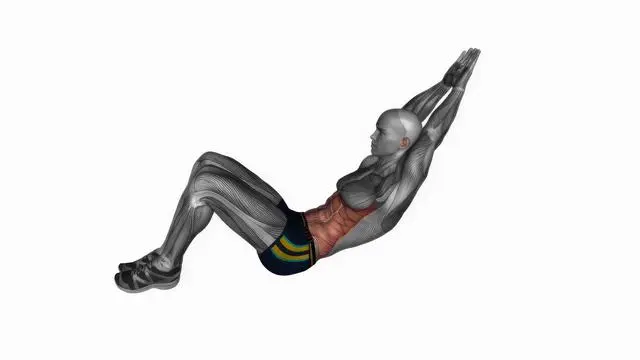 Long arm crunches (2)