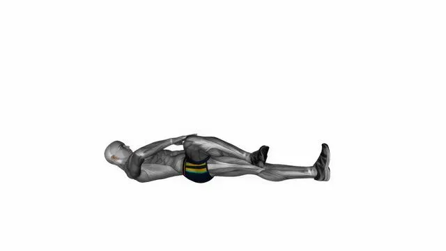 Lying crossover stretch (2)