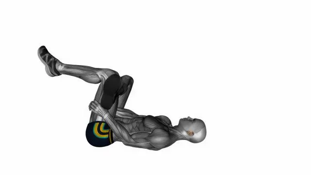 Lying glute stretch (2)