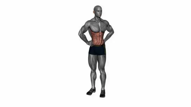 Middle back rotation stretch (2)