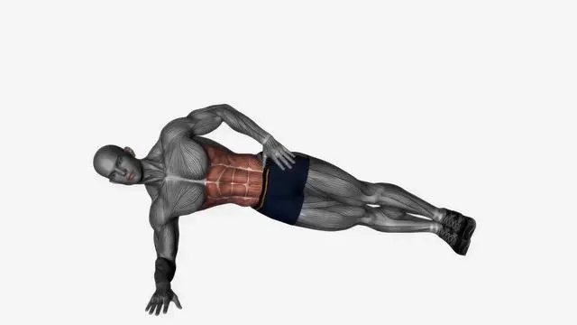 Oblique crunch (10)