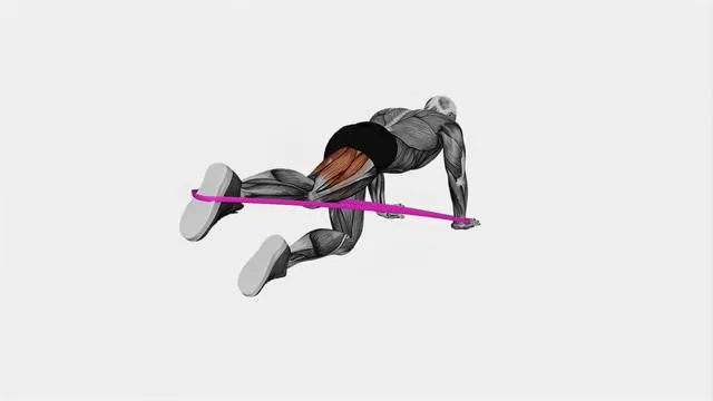 Resistance Band Leg Kickback (2)