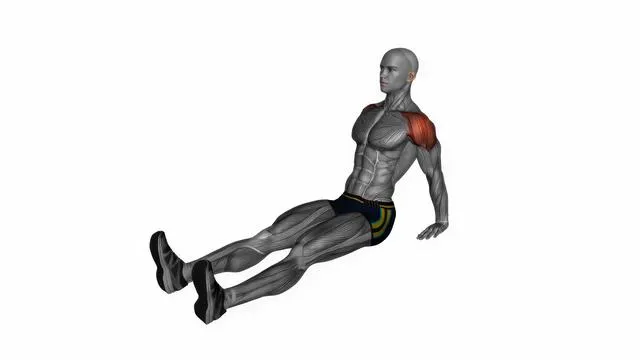 Seated shoulder flexor depressor retractor stretch (2)