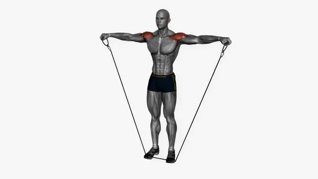 Side lateral raise Resistance band (2)