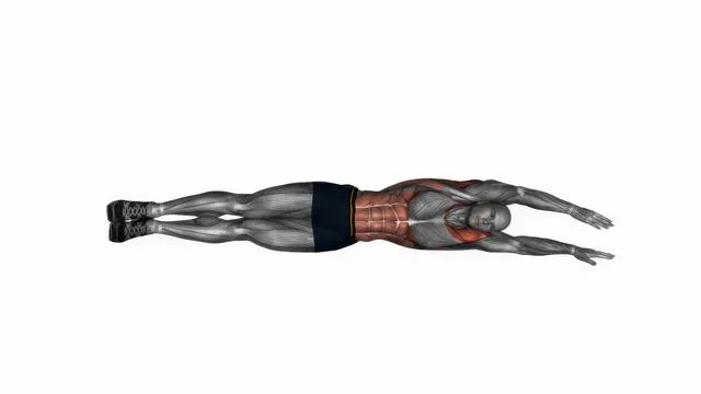 Side lying floor stretch (2)