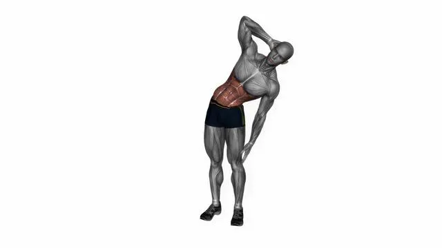 Standing lateral stretch (2)
