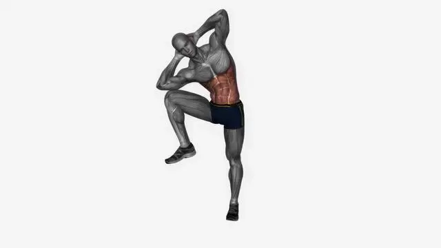 Standing oblique crunch (2)