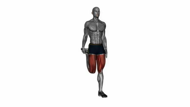 Standing quadriceps stretch (2)
