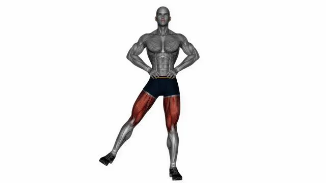 Standing side leg raises (2)