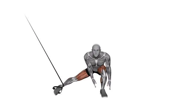 Suspension Trainer with Grips Side Squat (2)